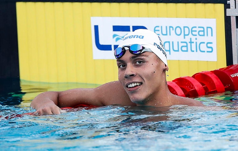 David Popovici și Patrick Sebastian Dinu s-au calificat în semifinalele probei de 100 metri liber la Campionatul Mondial de juniori