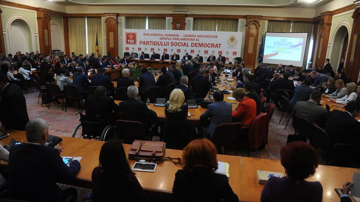 PSD se reunește în Biroul Permanent Național