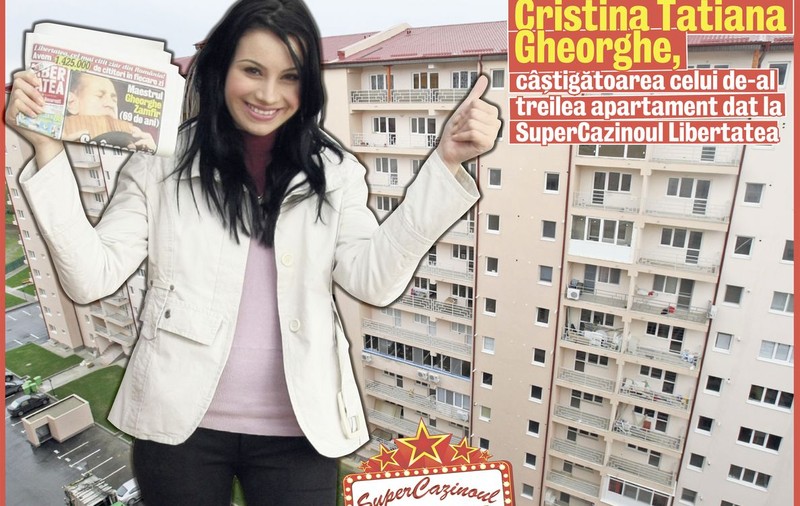 S-a dat al treilea apartament la SuperCazinoul Libertatea