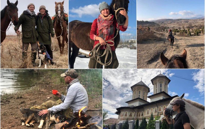 Aventurile celor doi turiști-călăreți care s-au rătăcit în Craiova. „România este o destinație de vis”