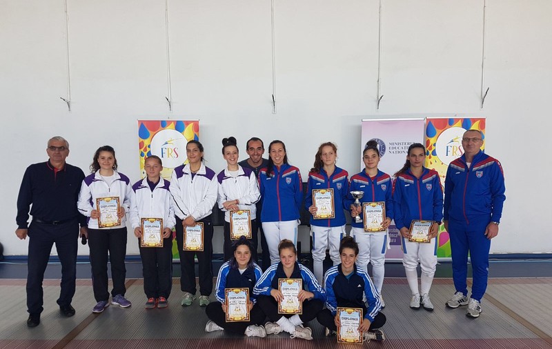 Scrimă. CSA Steaua a câștigat Cupa României la sabie feminin pe echipă