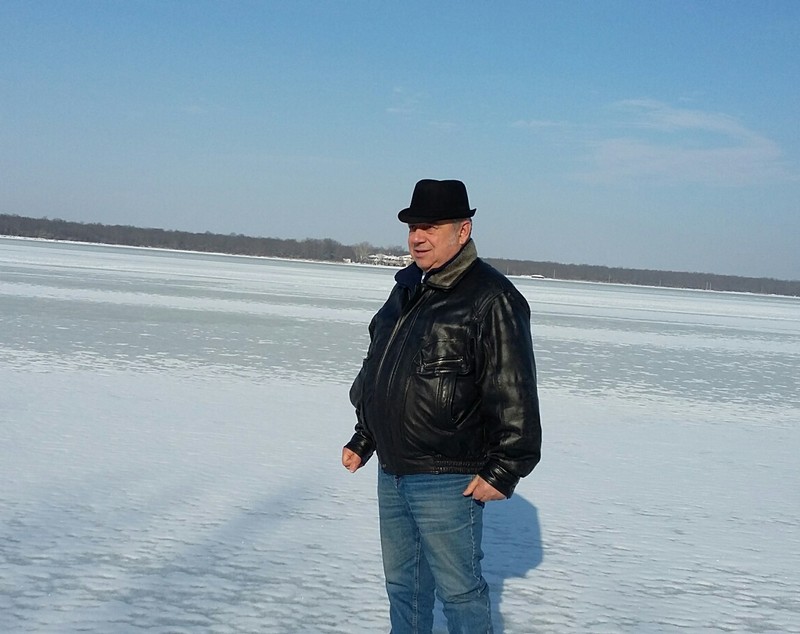 Lacul Sărat din Brăila a înghețat din cauza gerului / GALERIE FOTO