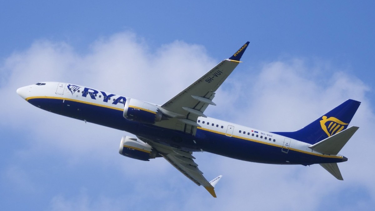 Un avion Ryanair