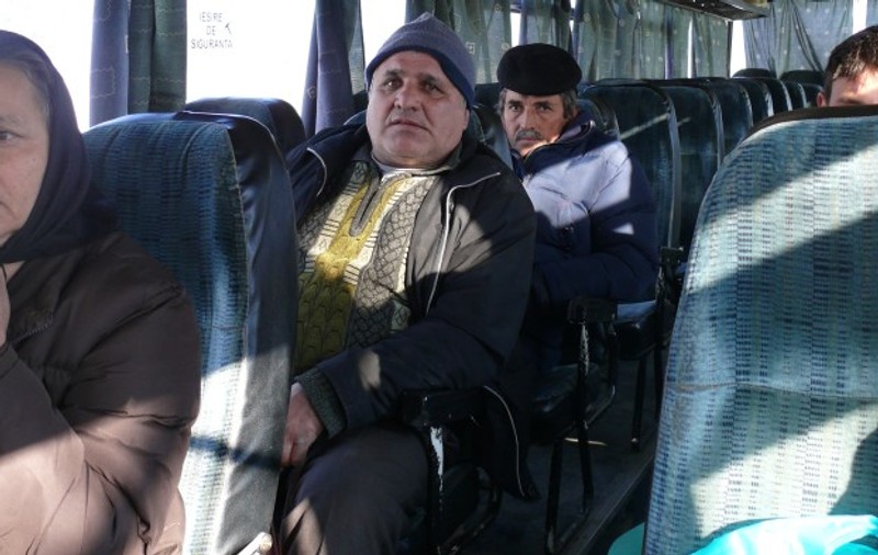 20 de persoane, înzăpezite în Mehedinţi