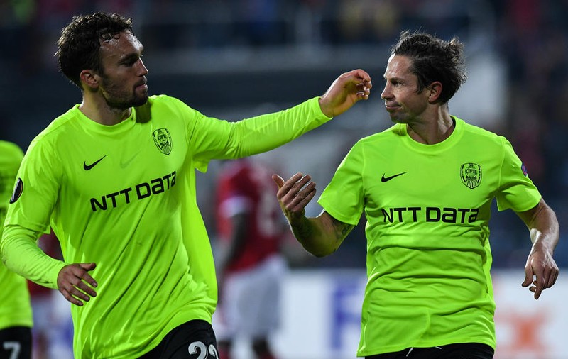 ȚSKA Sofia - CFR Cluj 0-2, în grupa A din Liga Europa. 12.000 de spectatori, în tribune