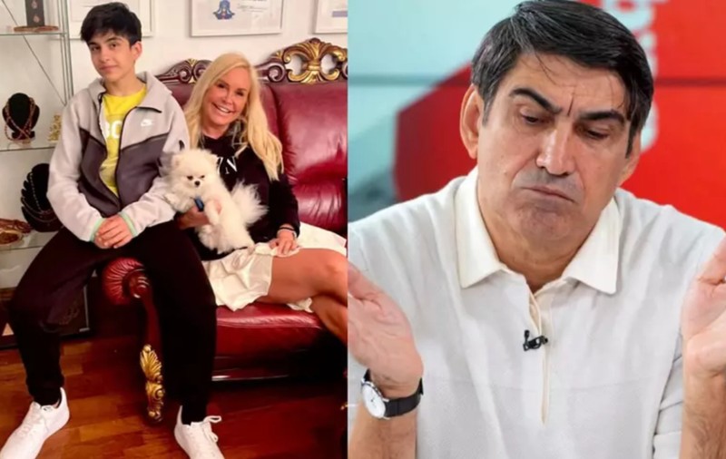Imagini rare cu Edan, băiatul lui Victor Pițurcă și al Vicăi Blochina. A împlinit 18 ani, iar mama i-a făcut o urare publică: „Iubirea mea”