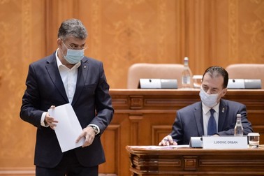 Marcel Ciolacu și Ludovic Orban | Foto: Hepta