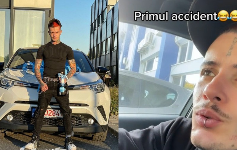 Cum și-a lovit Zanni noua mașină. O are de puțin timp: „Conduc foarte bine pentru o săptămână, dar am julit-o”