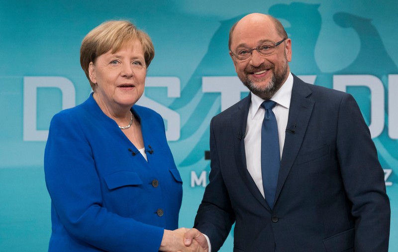 Alegeri legislative în Germania | Angela Merkel: „Turcia nu trebuie să devină stat membru UE”. Cancelarul a câștigat dezbaterea cu Martin Schulz