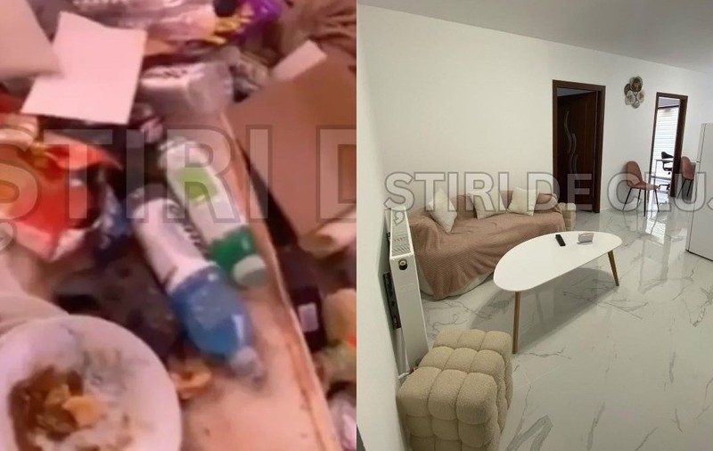 Apartament din Cluj devastat de chiriași descoperirea șocantă a proprietarei. Sursă foto: Colaj foto/ Știri de Cluj.