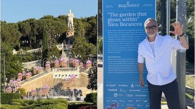 Un român a cucerit Spania cu arta sa florală. Ce a reușit să facă în Zaragoza: „Mi-am dorit să creez spectacol”