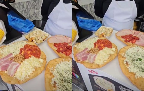 Cât costă un langoș de 600 de grame sau o plăcintă uriașă în centrul orașului Timișoara