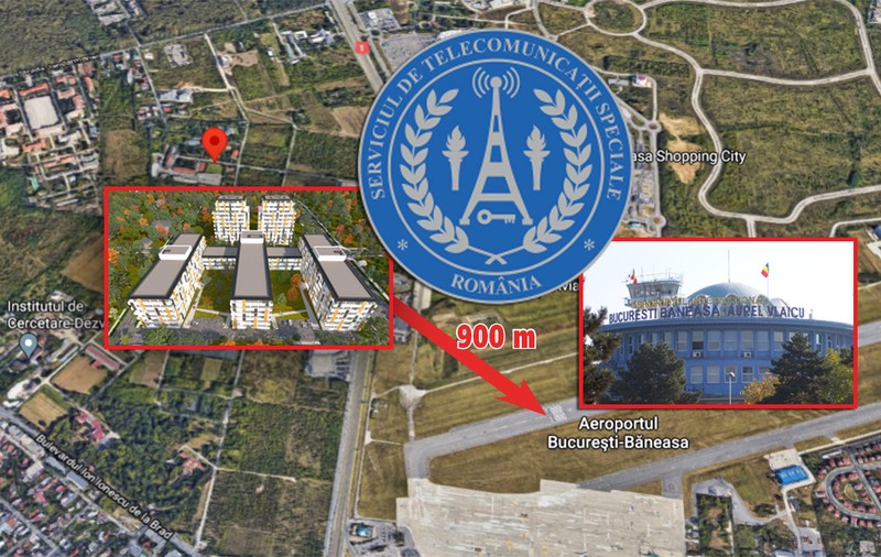 „Amenințare la adresa siguranței naționale”. STS a cerut în instanță blocarea ridicării blocurilor de 9 etaje de lângă Aeroportul Băneasa