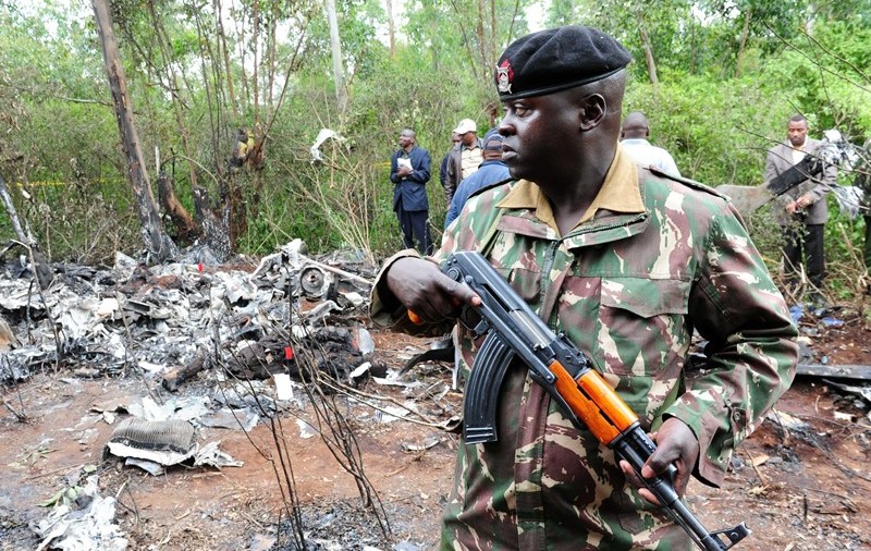 Un elicopter militar s-a prăbușit în Kenya. Toate persoanele aflate la bord au murit