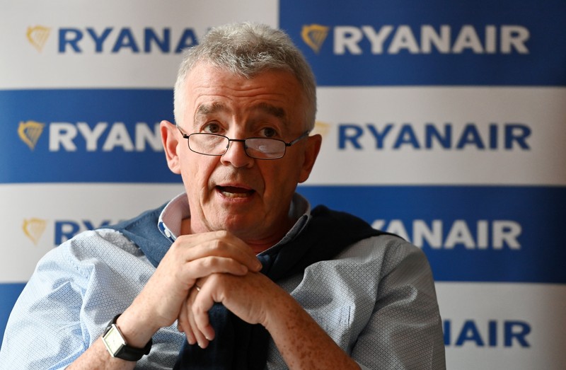 Michael O'Leary, director general la Ryanair. Foto: Epa