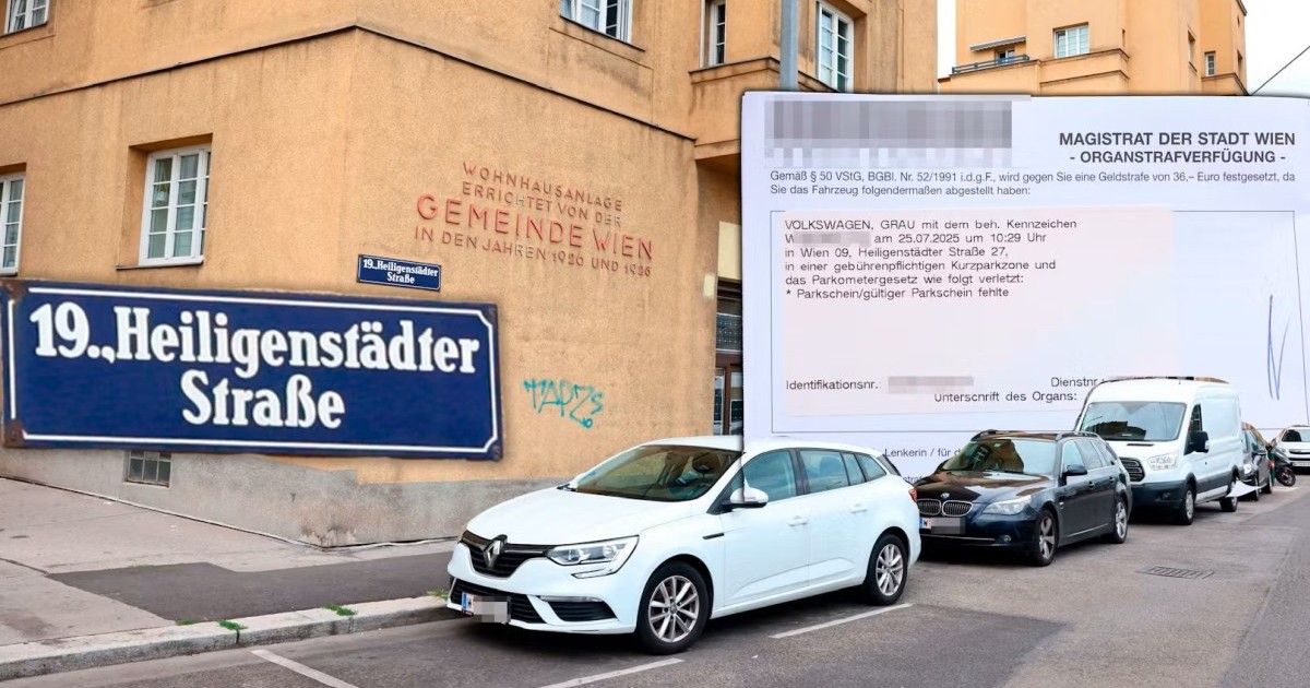 Probleme cu parcarea pentru locuitorii din capitala Austriei. Foto: Heute