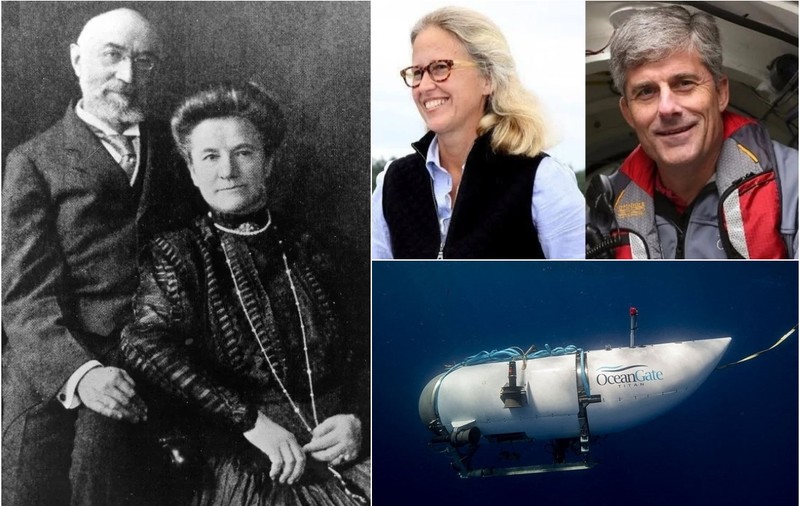 Soţia pilotului submarinului Titan, dispărut în timpul scufundării spre epava Titanicului, este descendenta unui cuplu care a murit pe Titanic