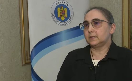 Adriana Sandu. Foto: captură video TVR