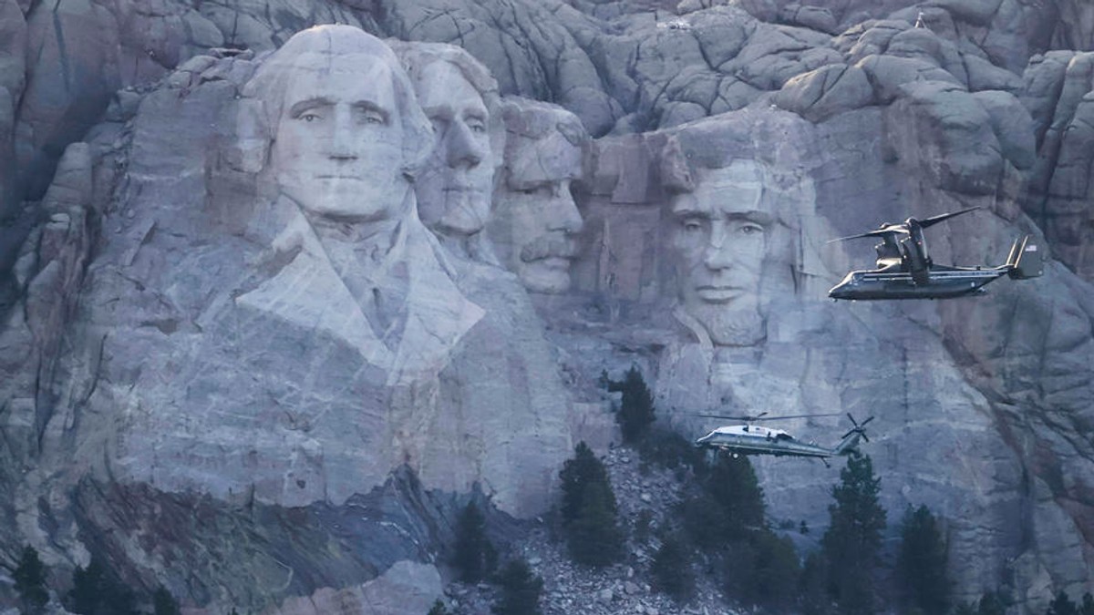 Donald Trump a criticat la muntele Rushmore, de Ziua Independenței, ”revoluția culturală a stângii”