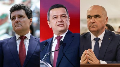 Nicusor Dan, Sorin Grindeanu, Ilie Bolojan. Fotografii Vlad Chirea, Facebook