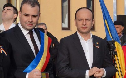 Darius Vâlcov și Minel Prina | Foto: gazetaoltului.ro