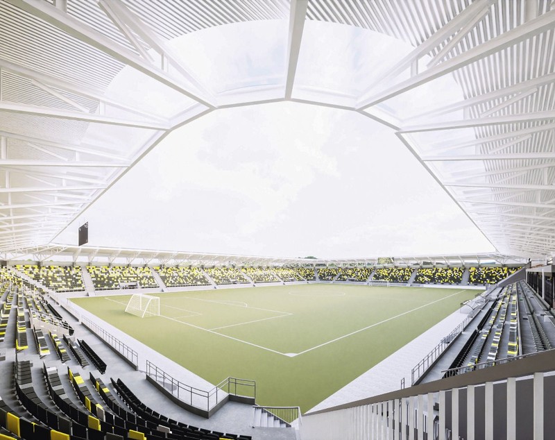 Stadion de 30 de milioane de euro la Brașov, care nu are echipă în primele două ligi. Cum va arăta și când va fi gata