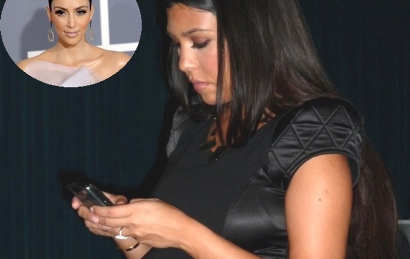 Kim Kardashian: "Uite cum creşte burta soră-mii!"