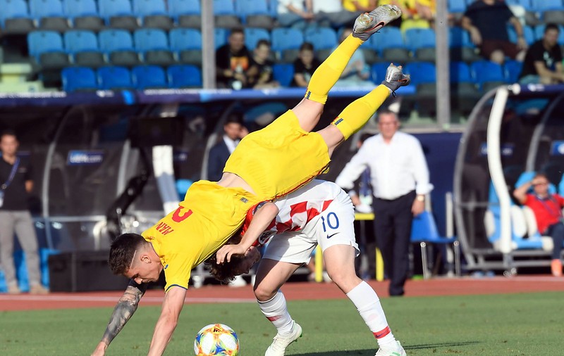 Căpitanul naționalei de tineret a Croației le-a cerut scuze fanilor pentru înfrângerea cu România la Euro 2019