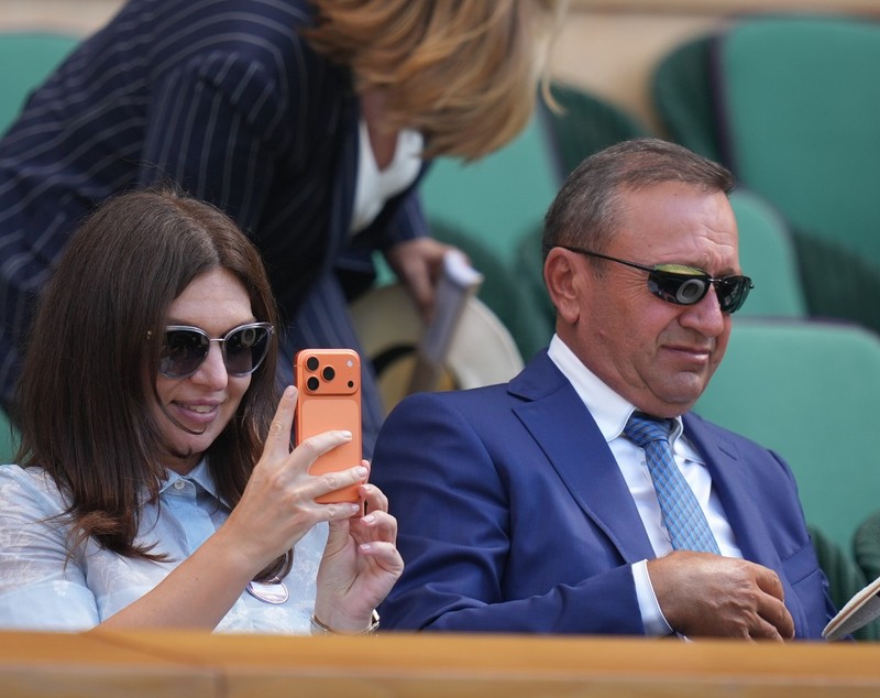 Simona Halep și Dorin Mateiu
