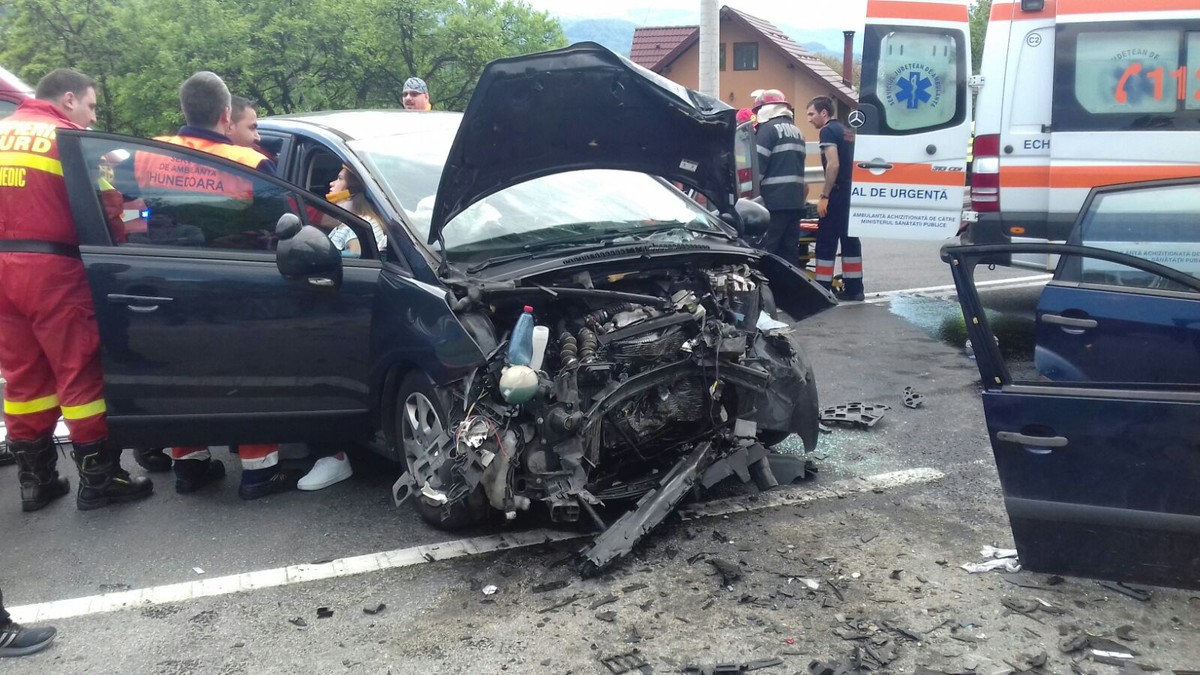 accident în Hunedoara
