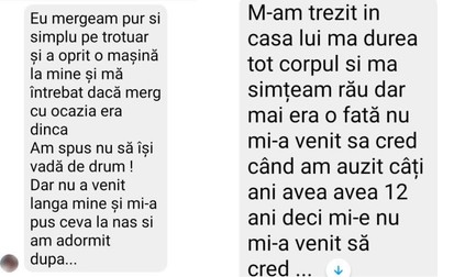 Captură cu dialogul purtat între adolescenta de 17 ani și bunicul Luizei Melencu / foto: stirilekanald.ro