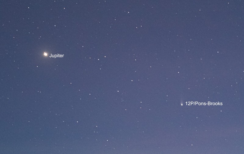 „Cometa diavolului”, fotografiată din România: „Spectacol celest”
