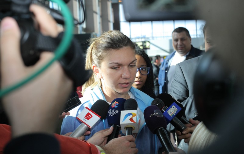 Prima reacție a Simonei Halep: "Eu joc zilnic pentru România!"