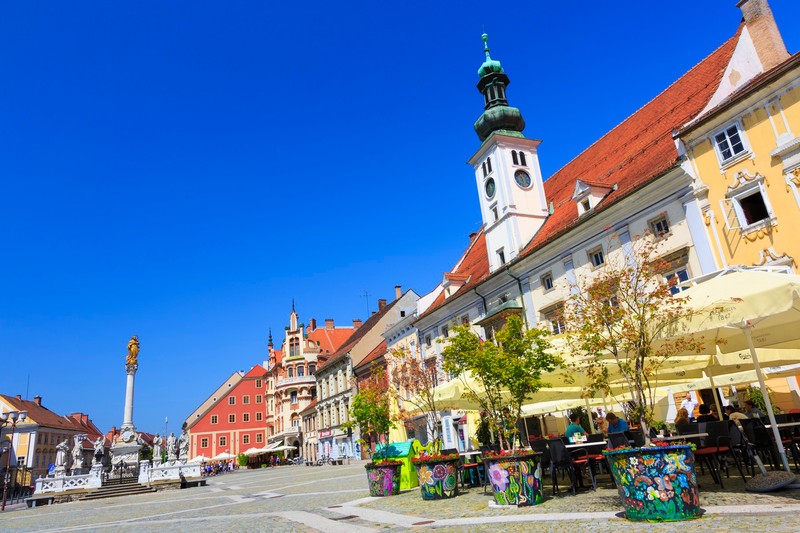 Piața Mare din Maribor, Slovenia. Foto: Profimedia Images
