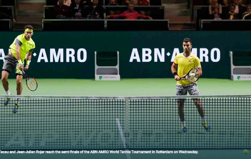 ATP 500 de la Rotterdam, sferturile de finală. Rojer / Tecău - Haase / Middelkoop 6-1, 6-2. La doi pași de trofeu