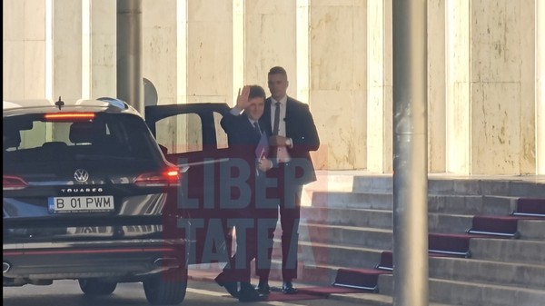 Nicușor Dan este primul președinte care merge la ședința coaliției ținută la Guvern. Foto: Cristian Otopeanu / Libertatea