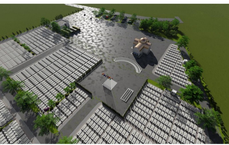 Cimitirul militar din Craiova, care va costa peste 8 milioane de euro, scos la licitație de MApN