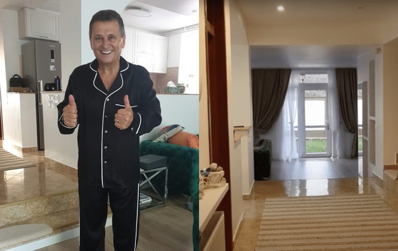 Imagini cu casa în care locuiește Nea Marin. Are o vilă impresionantă în Capitală și valorează peste 200.000 de euro