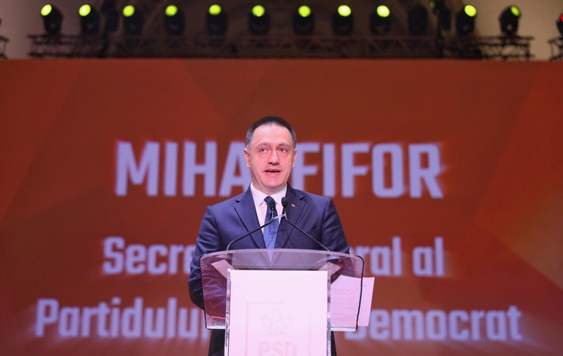Mihai Fifor, în Congresul PSD: "Viorica Dăncilă este un om pentru oameni, un om dedicat tuturor românilor"