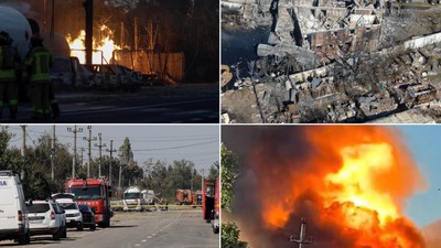 Colaj incendiul de la Crevedia