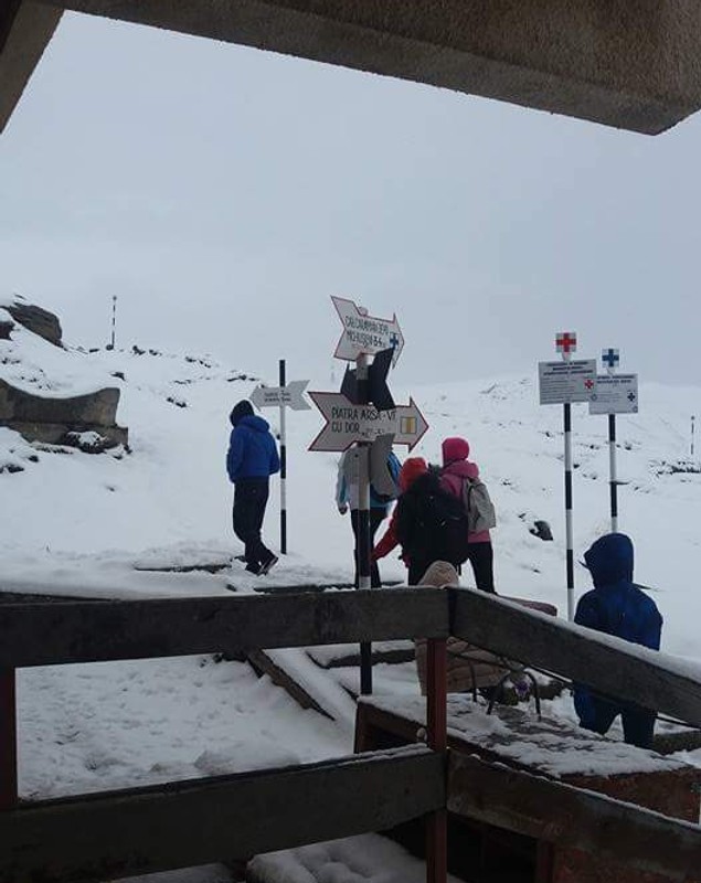 Ninge în stațiunile de pe Valea Prahovei | GALERIE FOTO