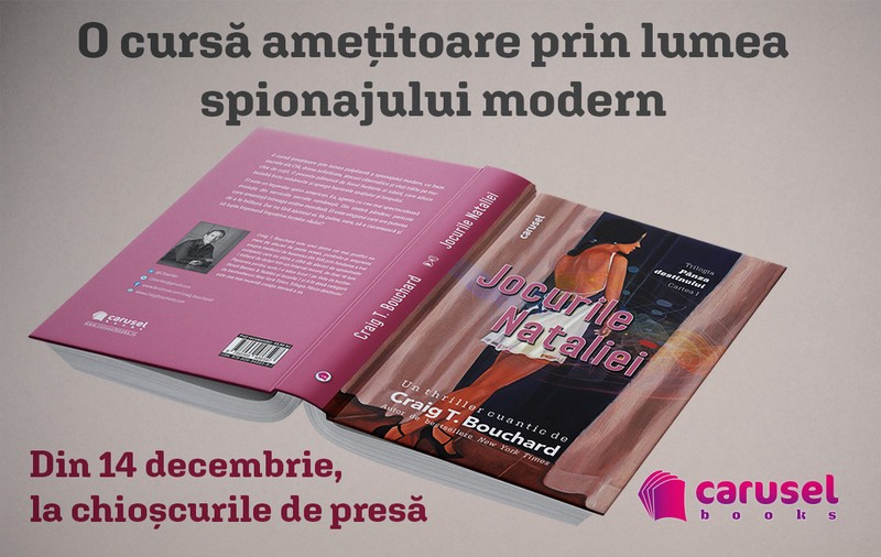 Un roman de spionaj care schimbă regulile jocului