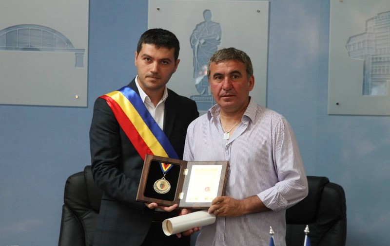 Gică Hagi a primit titlul de Cetățean de Onoare al orașului Ovidiu / GALERIE FOTO&VIDEO
