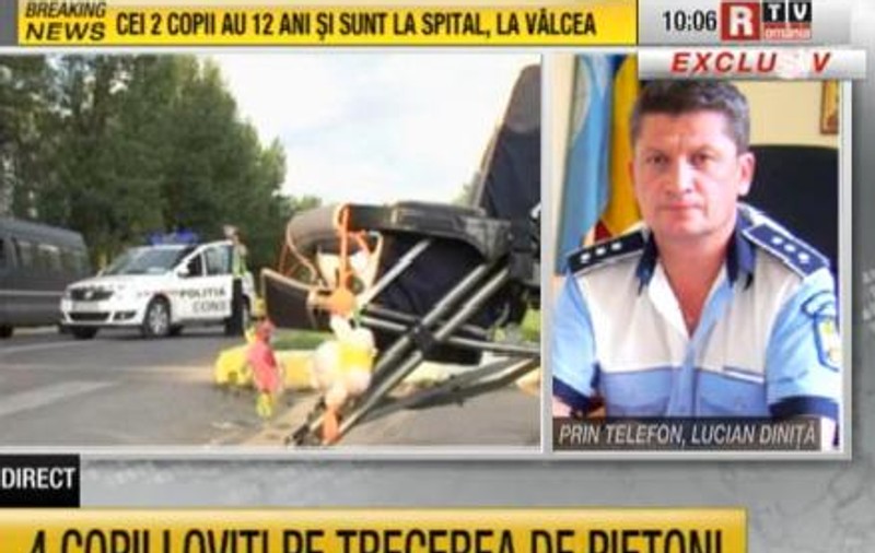 Două fetițe au fost lovite pe zebră la Mamaia