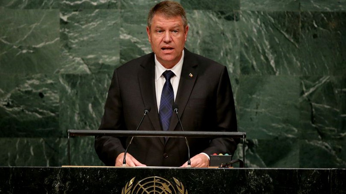 Klaus Iohannis se adresează Adunării Generale a ONU, la New York