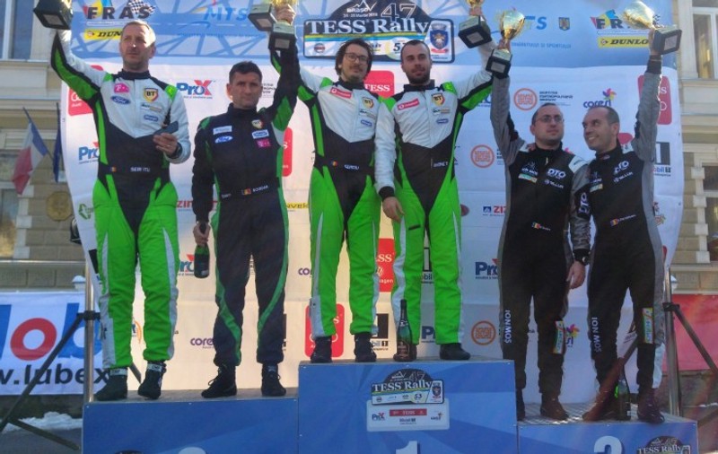 Simone Tempestini a câștigat Raliul Brașovului. Pe ce loc a terminat Titi Aur