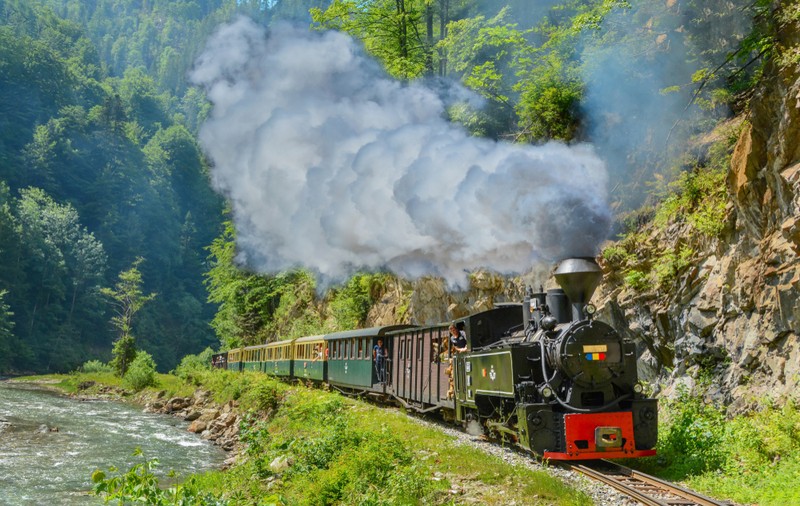 Mocănița de pe Valea Vaserului, o aventură spectaculosă în Maramureș. Traseu, preț și program