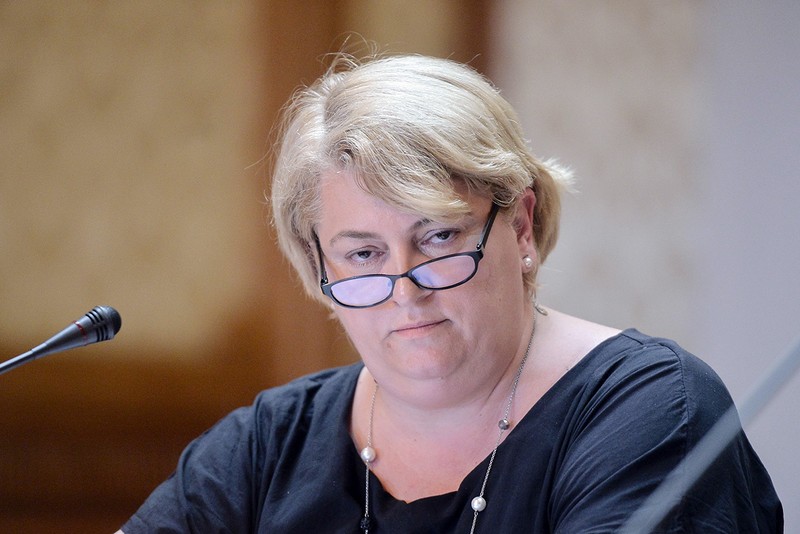 Doina Gradea, presedintele - director general al SRTv / Hepta