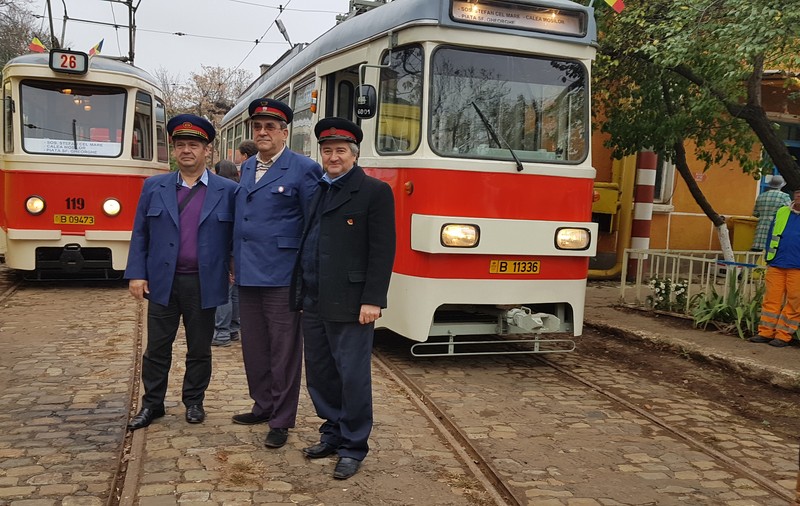 VIDEO| Viorel Burciu, vatman pe tramvaiul de epocă V 56: “Eu am făcut școala pe acest vagon”