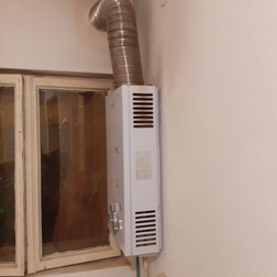 Centrala care funcționa cu gaz. Foto: ISU Vâlcea